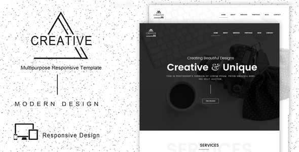 Creative - Responsive Multipurpose Template - Corporate Site Templates