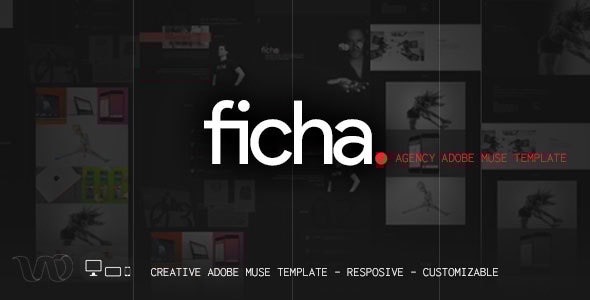 Ficha creative muse template - Muse Templates