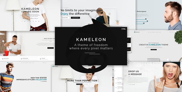 Kameleon | Responsive Creative HTML Template - Creative Site Templates