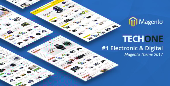 Techone - Responsive Magento 2 Theme - Magento eCommerce