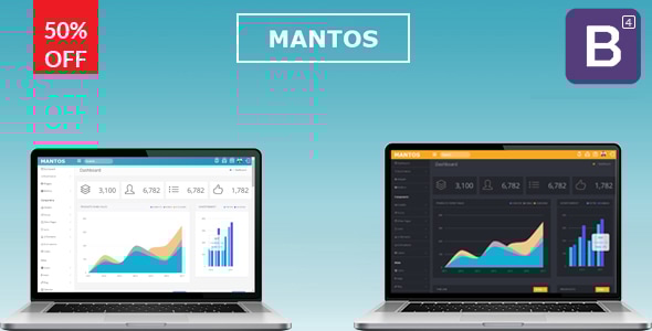 Mantos - Responsive Bootstrap 4 Admin Template - Admin Templates Site Templates