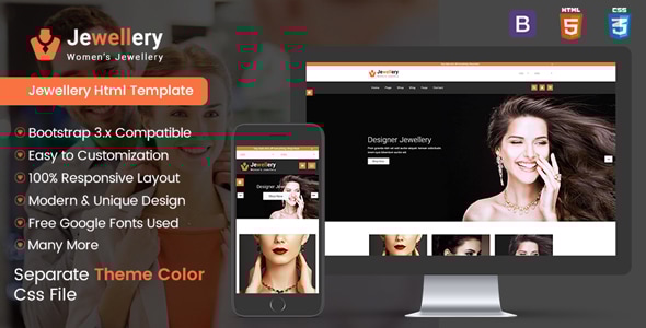 Jewellery Shop - Multipurpose E-commerce Responsive Html5 template by ...