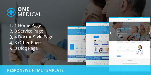 OneMedical - Responsive Bootstrap Template - Health & Beauty Retail