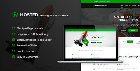 Hosted - WordPress Hosting Theme + WHMCS - Hosting Technology