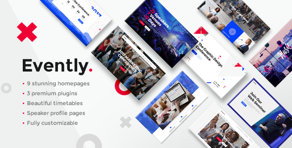 Evently - Conference & Meetup WordPress Theme by Mikado-Themes ...