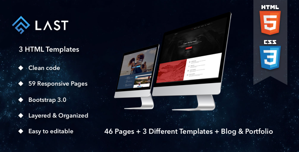 Last | HTML - Miscellaneous Site Templates