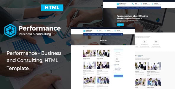 Performance - Consulting & Business HTML Template - Business Corporate