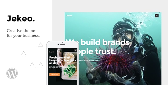 Jekeo - Creative WordPress Theme - Business Corporate