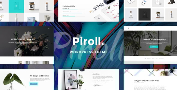 Piroll - Portfolio WordPress Theme - Portfolio Creative