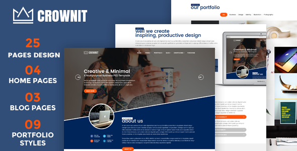 CrownIT - Responsive Multi-Purpose WordPress Theme - Business Corporate