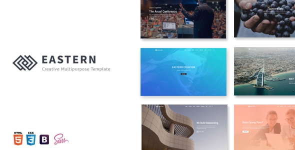 Eastern - Creative Multipurpose Template - Site Templates