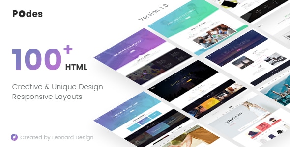 Podes | Responsive Multi-Purpose HTML Template - Business Corporate
