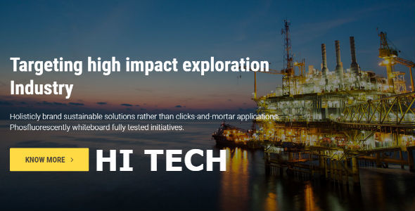 Hi-Tech | Responsive HTML Template - Site Templates