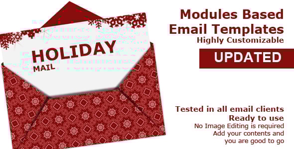 Holiday Mail - Newsletters Email Templates