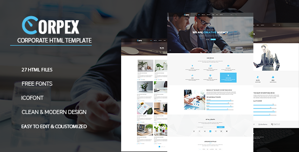 Corpex – Corporate Bootstrap Template - Business Corporate