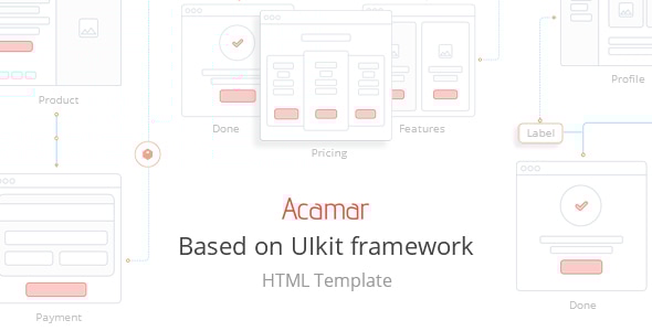 Acamar — Tiled Layout and Clean Design Responsive HTML Template - Business Corporate