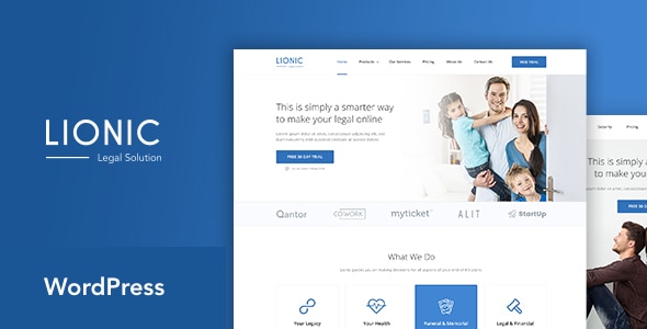 Lionic - Online Finance & Legal HTML5 Template - Business Corporate