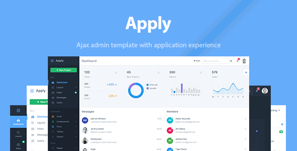 Apply - Web Application & Admin Template - Admin Templates Site Templates