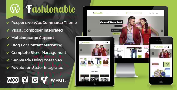 Fashionable - Creative Fashion WooCommerce WordPress Theme - Fashion Retail