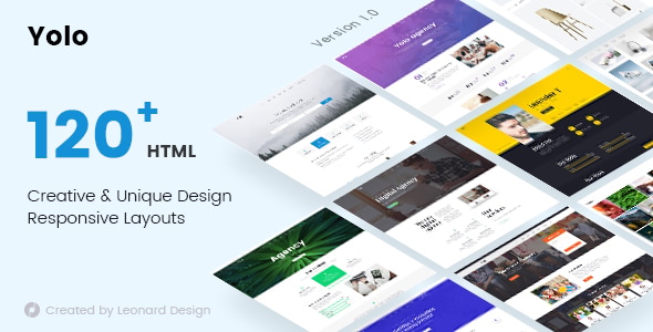 Yolo | Responsive Multi-Purpose HTML Template - Business Corporate