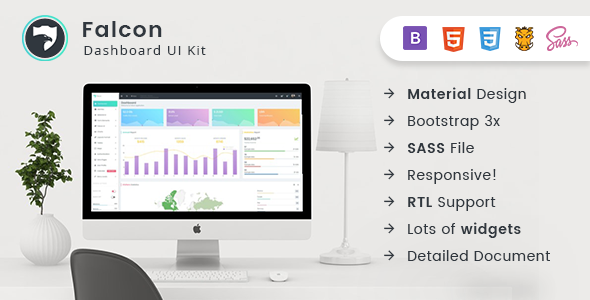 Falcon - Bootstrap Admin Dashboard Template + UI Kit - Admin Templates Site Templates