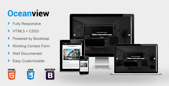 Oceanview - Hotel HTML Template - Travel Retail