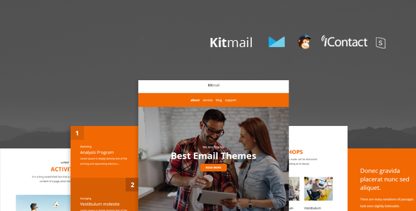 Kit Mail - Responsive E-mail Template + Online Access by williamdavidoff