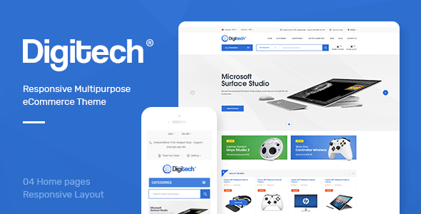 Digitech - Responsive Prestashop Theme - Technology PrestaShop