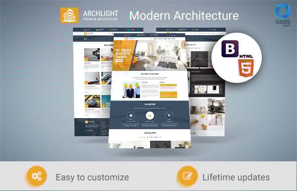 ArchLight - Responsive HTML Architecture and Construction Template - Corporate Site Templates