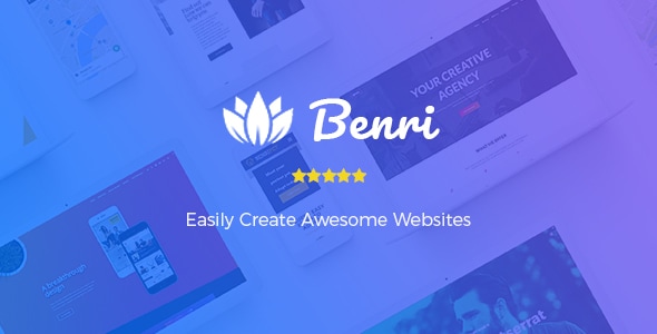 Benri - Ultimate Multi-Purpose Responsive Theme - Creative WordPress