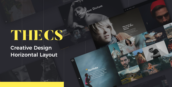 Thecs - Portfolio WordPress Theme - Portfolio Creative