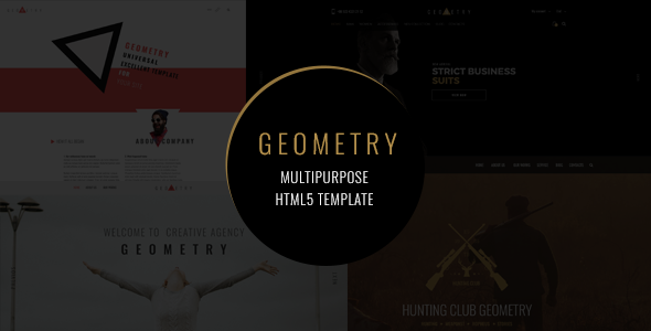 Geometry — Multipurpose HTML5 Template - Creative Site Templates
