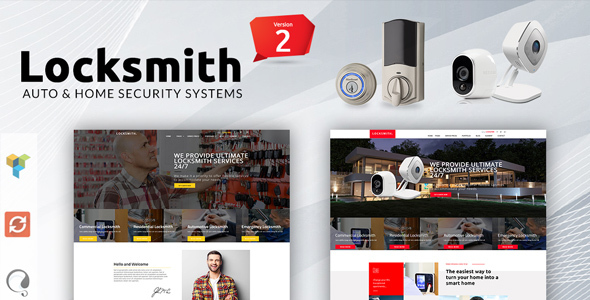 Locksmith - Security Systems WordPress Theme - Business Corporate