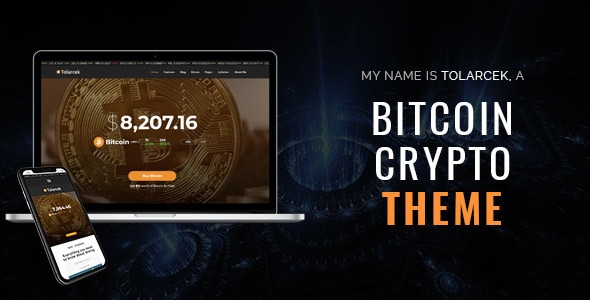 Tolarcek - A Bitcoin & CryptoCurrency WordPress Blog Theme - Personal Blog / Magazine