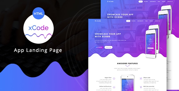 xCode - App Landing Page - Apps Technology