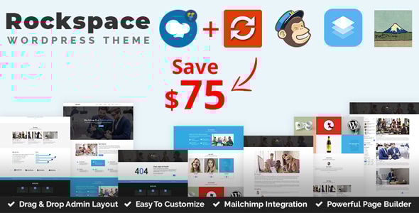 Rockspace - Multipurpose WordPress Theme - Business Corporate