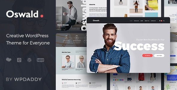 Oswald - Creative Multi-Purpose Responsive WordPress Theme - Business Corporate