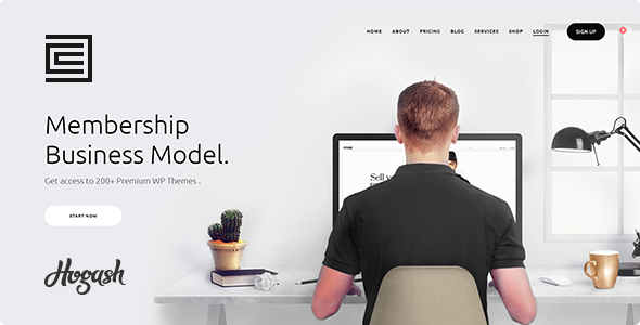 Membership HTML template - Creative Site Templates