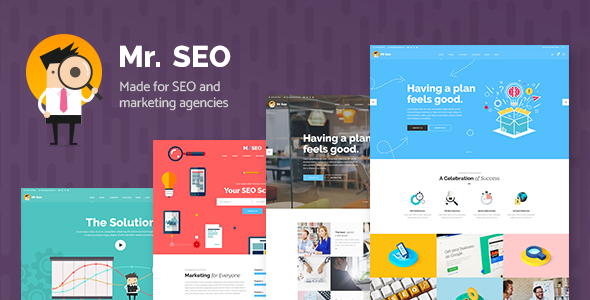 Mr. SEO - Social Media Marketing Agency Theme - Marketing Corporate