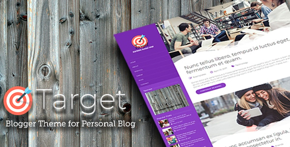 Target - Responsive Blogger Theme - Blogger Blogging