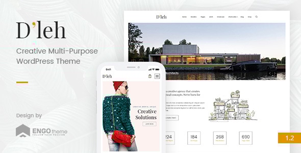 D'leh - Creative Multi-Purpose WordPress Theme - Creative WordPress