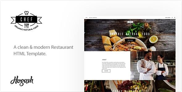 Chef | Restaurant HTML Template - Food Retail