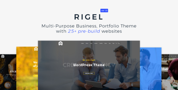 Rigel - Multi-Purpose Business Portfolio Theme - Business Corporate