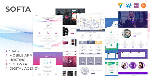 Softa - SaaS, Software & WebApp WordPress Theme - Software Technology
