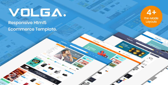 Volga - Electronics Store eCommerce HTML Template - Shopping Retail