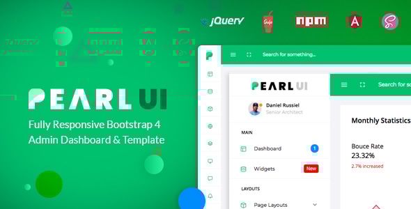 PearlUI Bootstrap 5 Admin Template - Admin Templates Site Templates