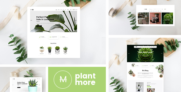 Plantmore - Responsive Theme for WooCommerce WordPress - WooCommerce eCommerce