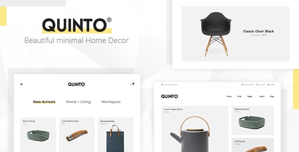 Quinto - Multipurpose HTML Template - Shopping Retail
