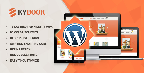 KyBook - Responsive eCommerce WordPress Theme - Shopping Retail