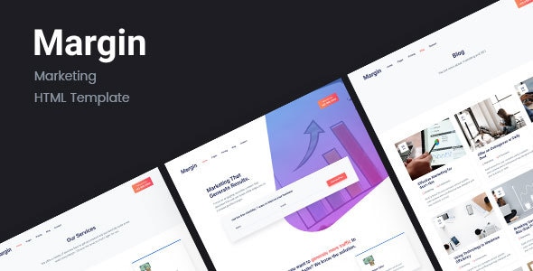 Margin | Marketing HTML Template - Marketing Corporate